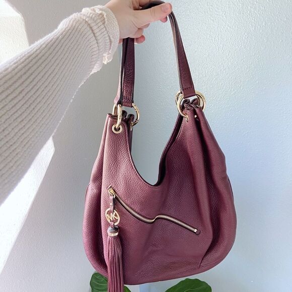 Michael Kors Plum Shoulder Bag - Picture 1 of 4